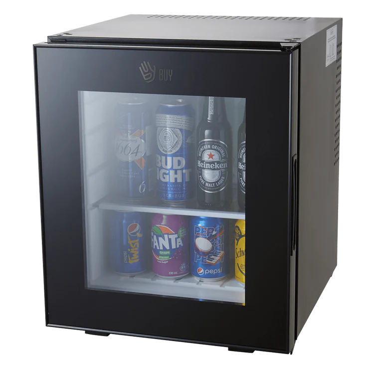 BUYBUY Mini frigo bar 30 Litri porta in vetro senza compressore silenzioso hotel ufficio