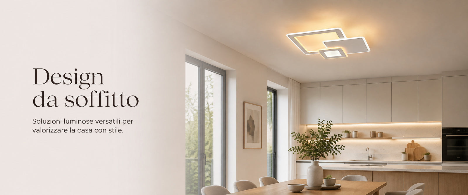 BUYBUY Lampadario LED 14W, Luce Regolabile 1000lm BBLED016