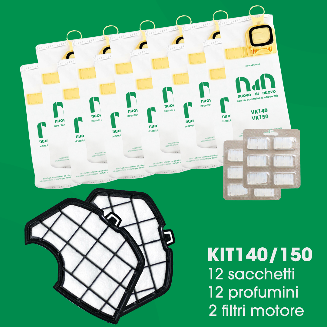 Kit VK 140/150 | Sacchetti - Profumini - Griglie