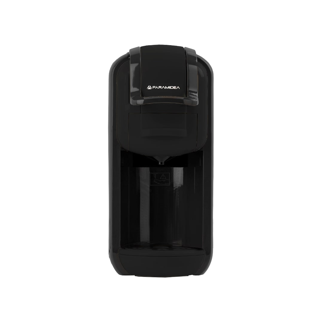 PYRAMIDEA Macchina per Caffè 3 in 1 compatibile Nespresso Dolcegusto e Cialde da 0,6L Nero