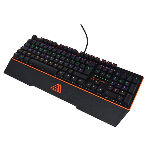 PYRAMIDEA Tastiera Meccanica da Gaming Professionale USB Layout Italiano QWERTY Illuminazione RGB Colore Nero PG100PRO