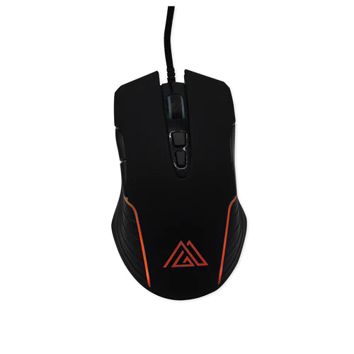PYRAMIDEA Mouse Gaming con Sensore Ottico da 6400 DPI Illuminazione RGB Color Nero PM640
