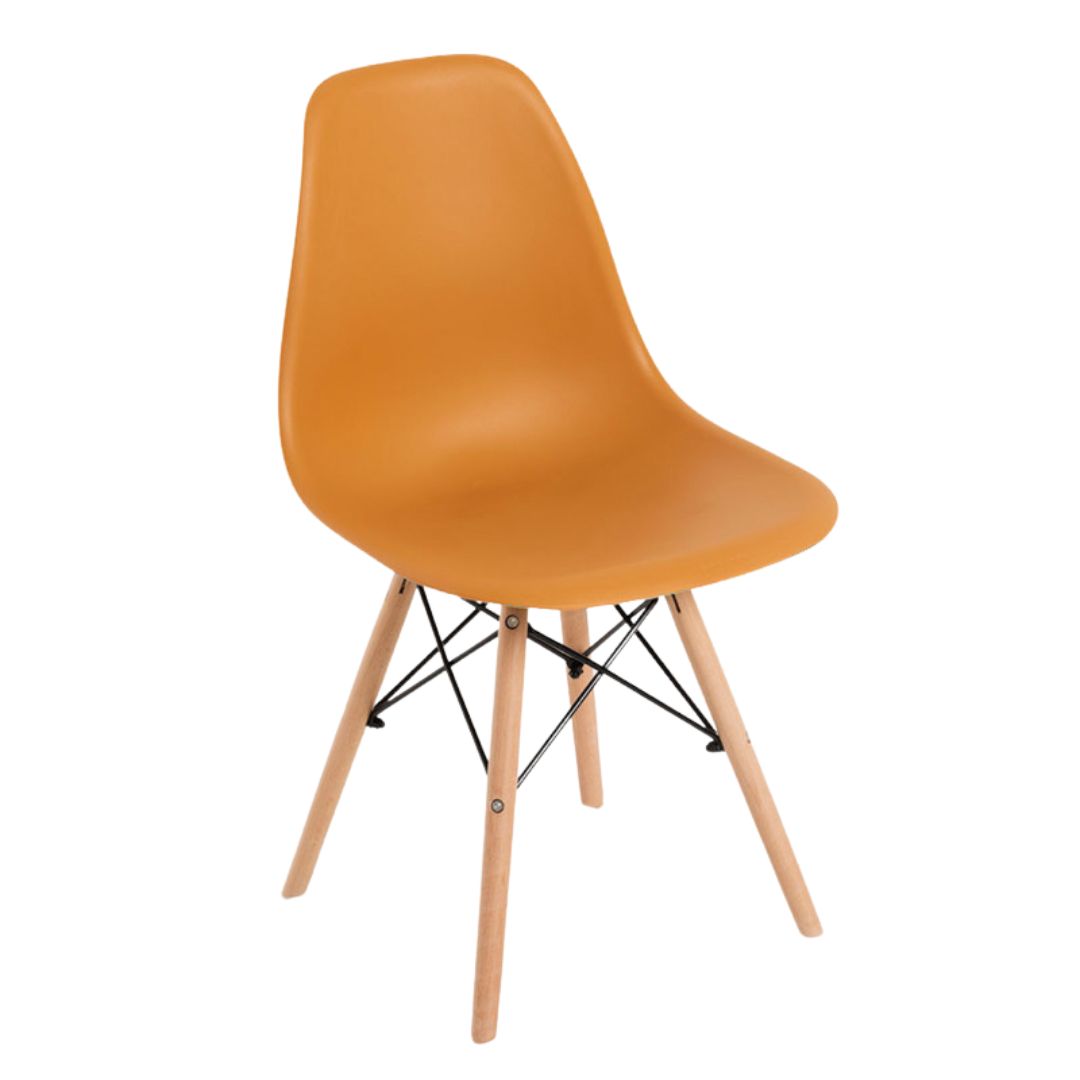BUYBUY KIT 8 SEDIE GENOVA ARANCIONE