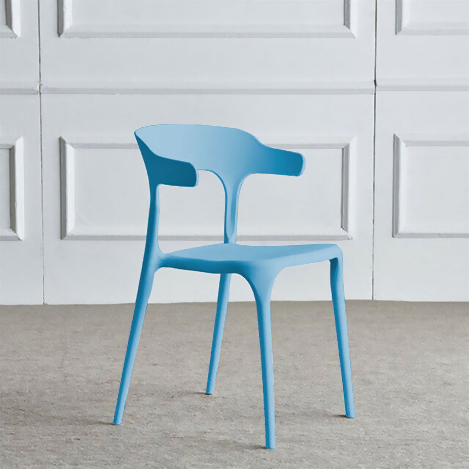 BUYBUY KIT 4 SEDIE NAPOLI BLU
