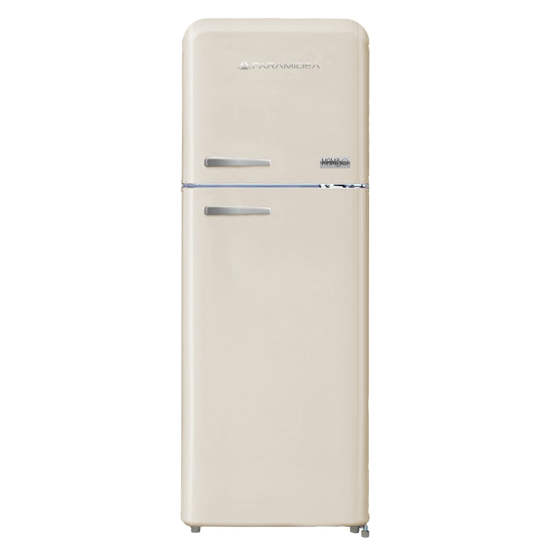 PYRAMIDEA Frigorifero Doppia Porta Ventilato 240 Litri Colore Crema MAMBO2402C