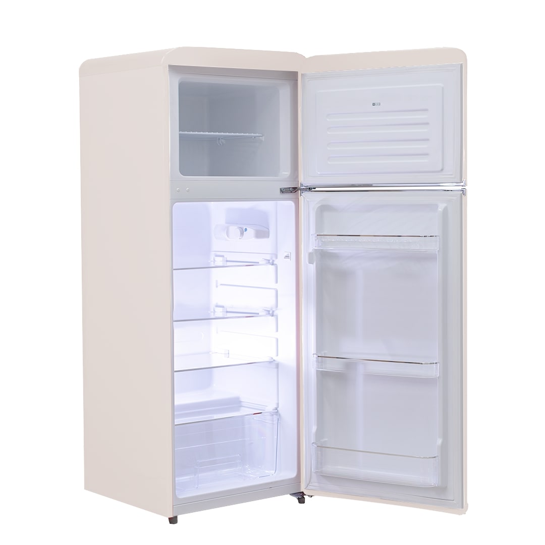 PYRAMIDEA Frigorifero Doppia Porta Ventilato 240 Litri Colore Crema MAMBO2402C