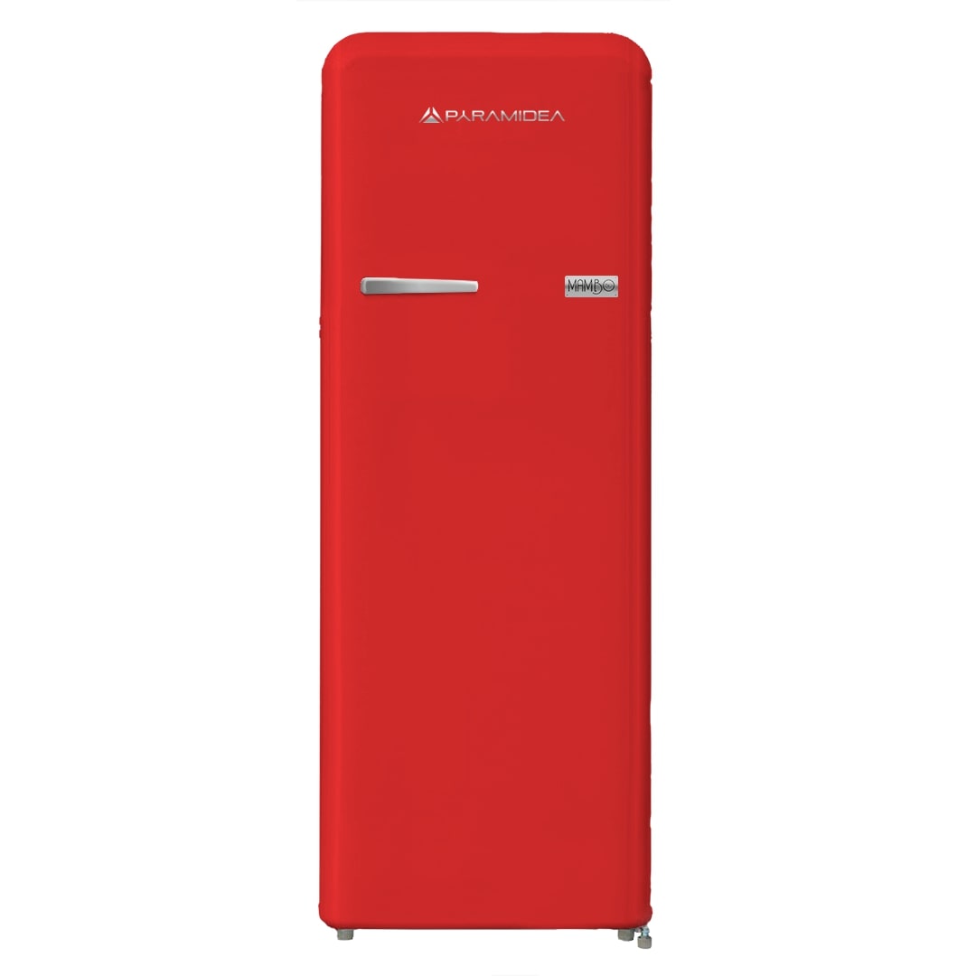 PYRAMIDEA Frigorifero Singola Porta Ventilato 240 Litri Colore Rosso MAMBO2401R
