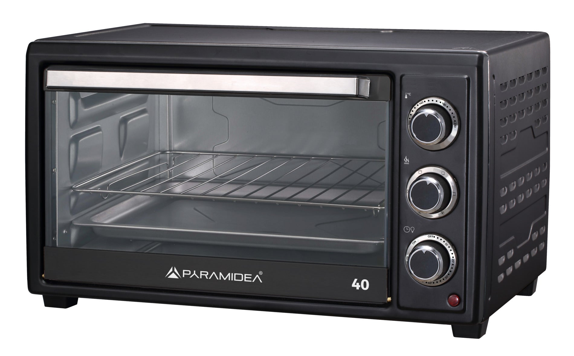 PYRAMIDEA Forno Elettrico Ventilato 40 L Colore Nero FOV4215B