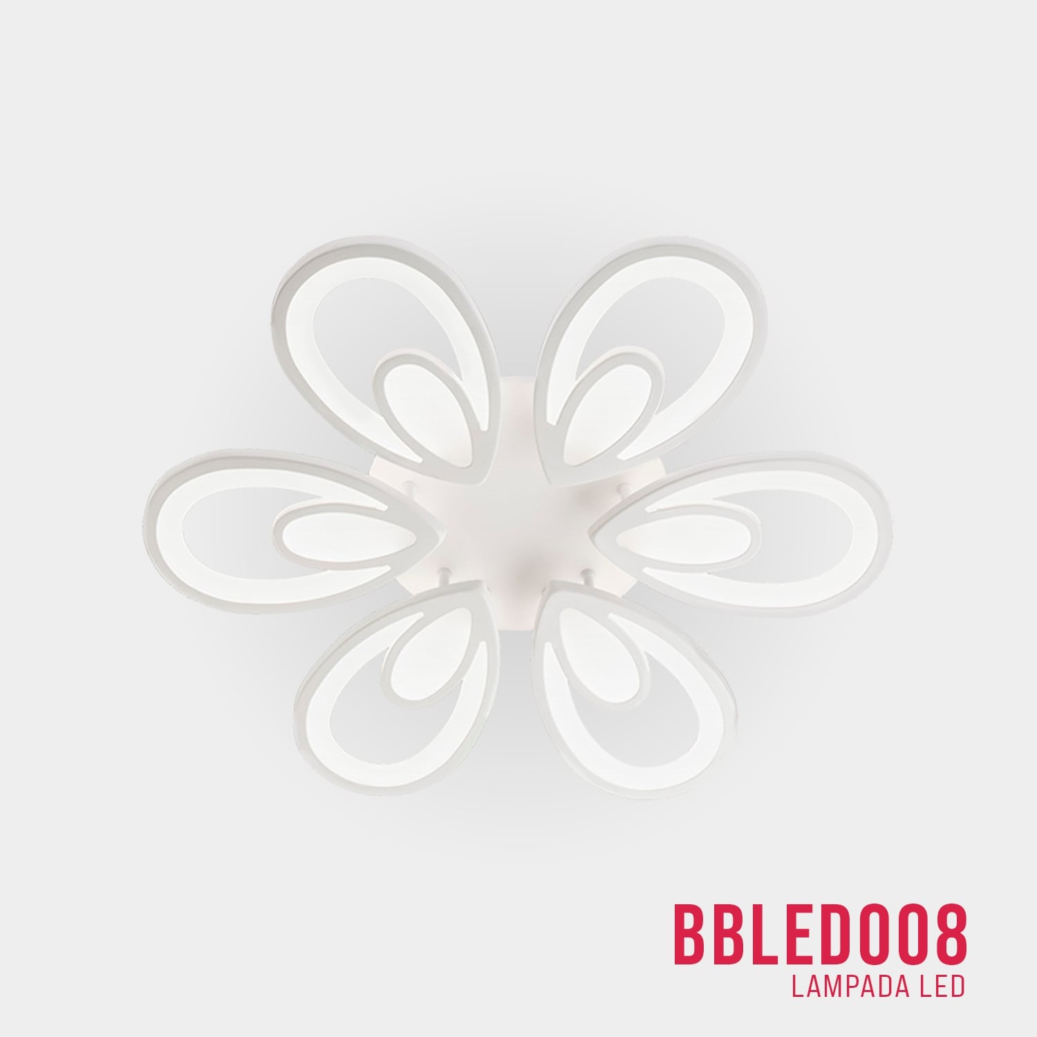 BUYBUY Lampadario LED 105W, Telecomando 2.4G, Luce Regolabile 9500lm BBLED008
