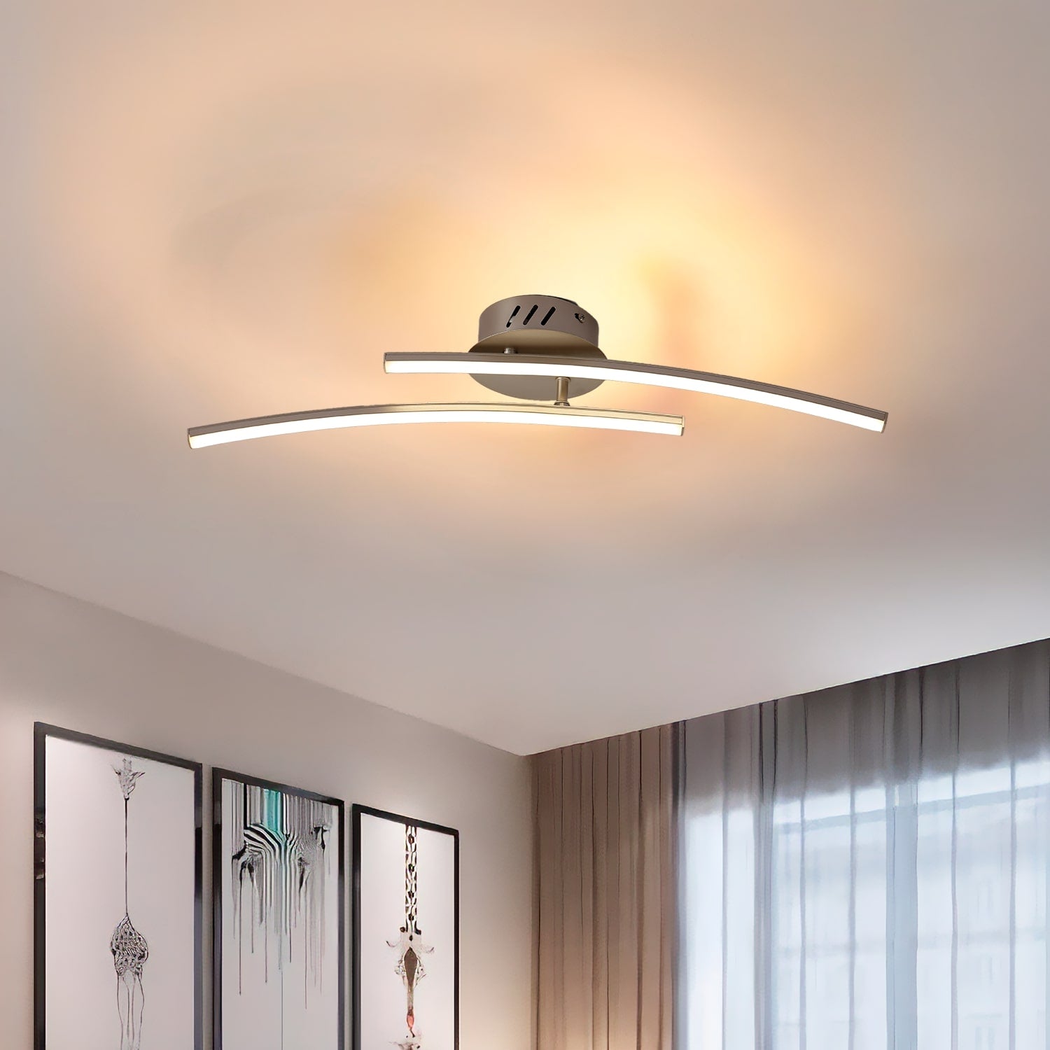 BUYBUY Lampadario LED 14W, Luce Regolabile 1000lm BBLED016