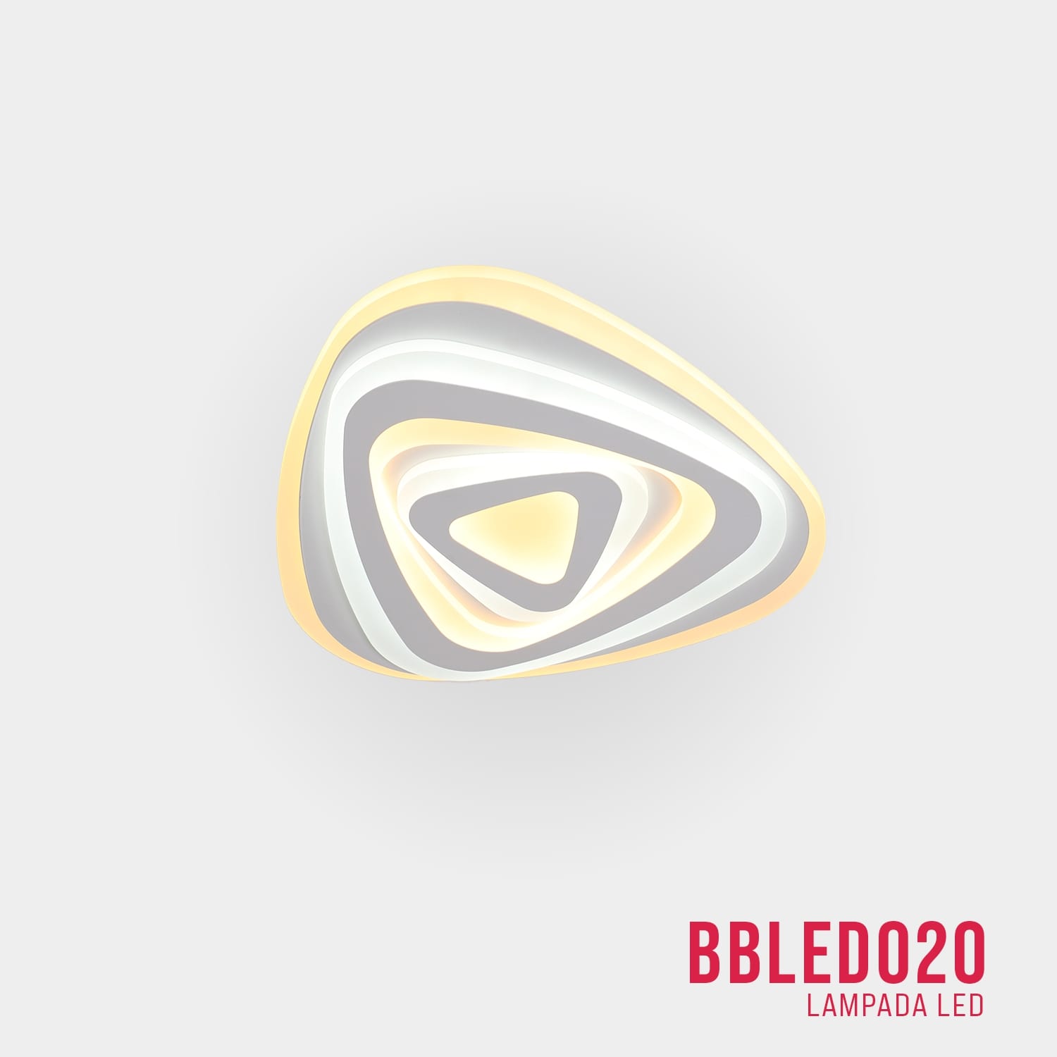 BUYBUY Lampadario LED 90W, Telecomando 2.4G, Luce Regolabile 6300lm BBLED020