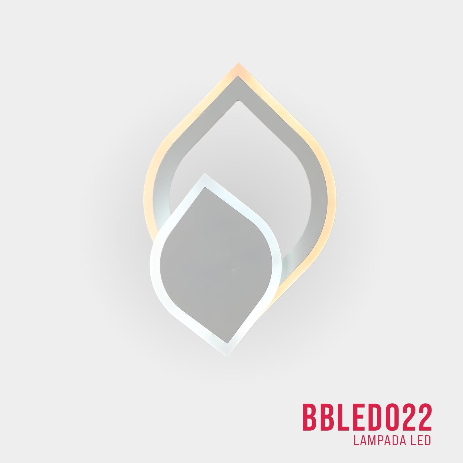 BUYBUY Lampadario LED 24W, Luce Regolabile 2500lm BBLED022