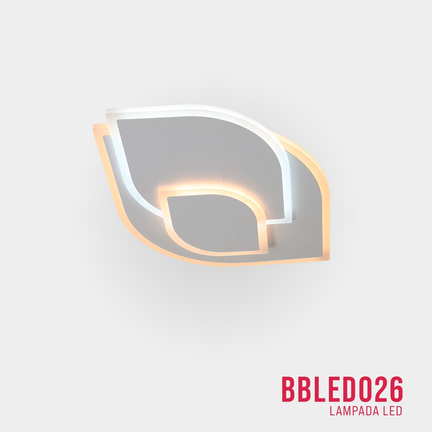 BUYBUY Lampadario LED 65W, Telecomando 2.4G, Luce Regolabile 5500lm BBLED026