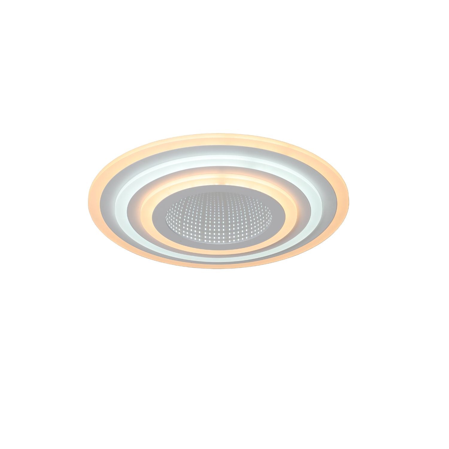 BUYBUY Lampadario LED 76W, Telecomando 2.4G, Luce Regolabile 7200lm BBLED029