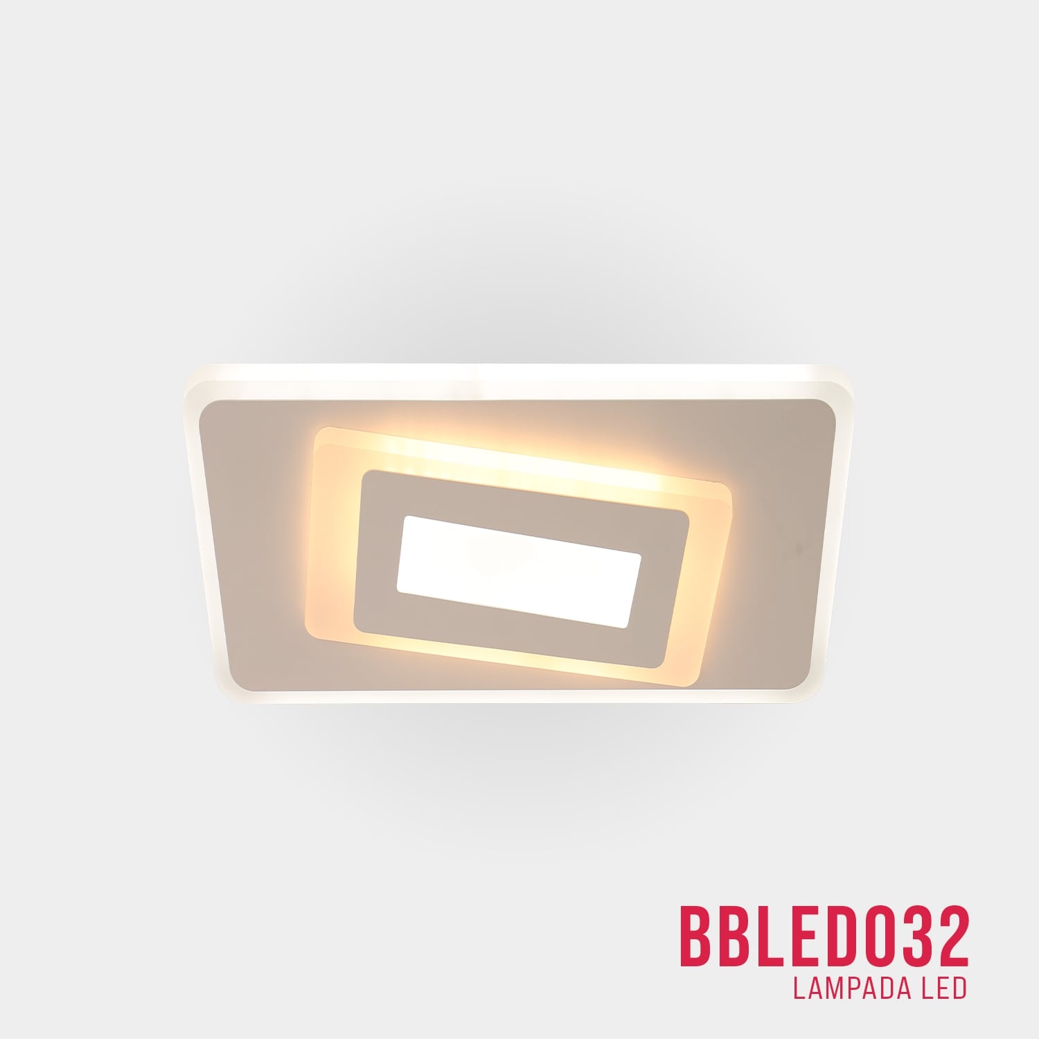 BUYBUY Lampadario LED 51W, Telecomando 2.4G, Luce Regolabile 4500lm BBLED032