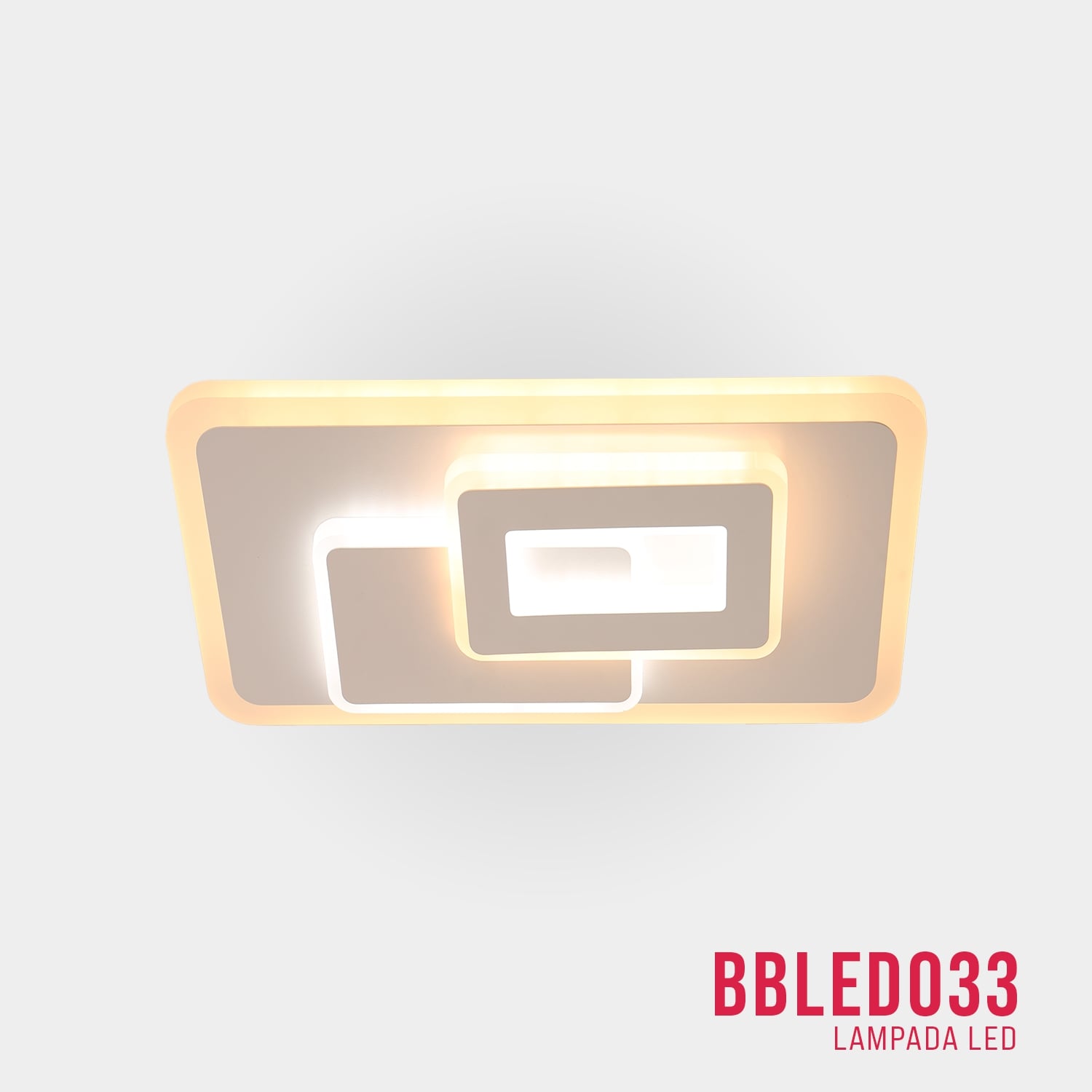 BUYBUY Lampadario LED 45W, Telecomando 2.4G, Luce Regolabile 4000lm BBLED033