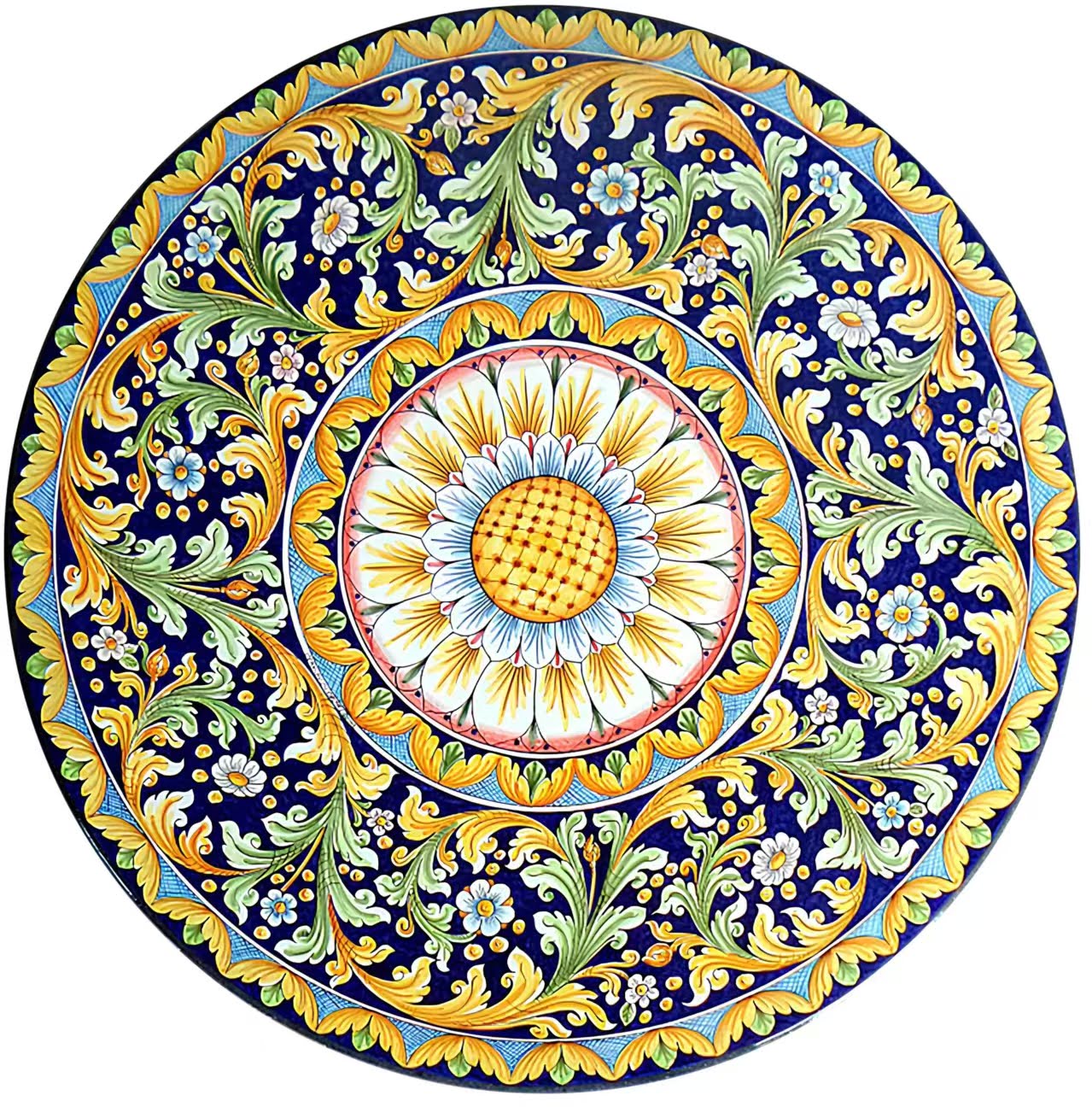 BUYBUY Kit 2 Sedie e Tavolo Rotondo in Ferro Battuto Mosaiko MOKIT040