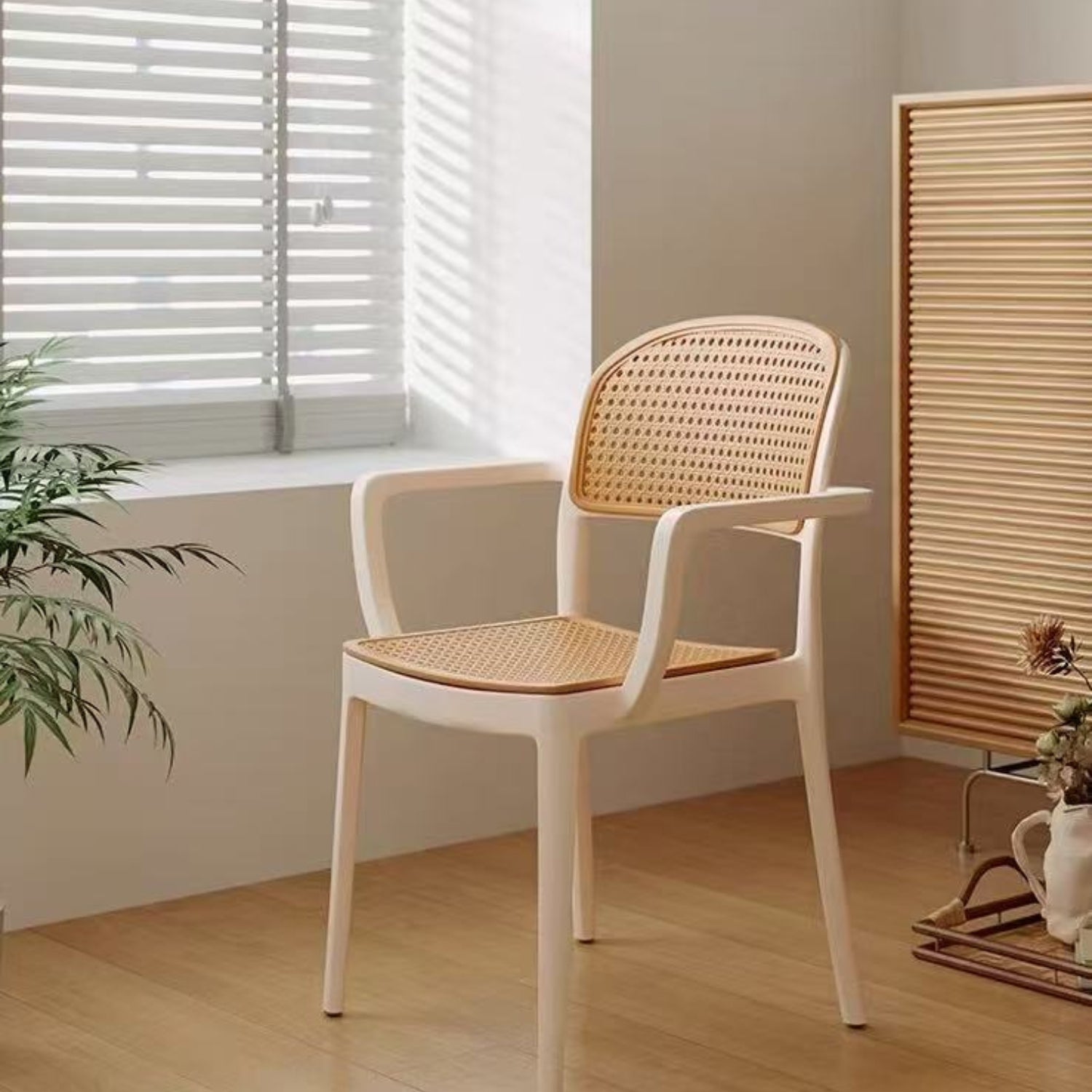 BUYBUY Sedia Arredamento da Interno Bologna Colore Bianco BLG001W