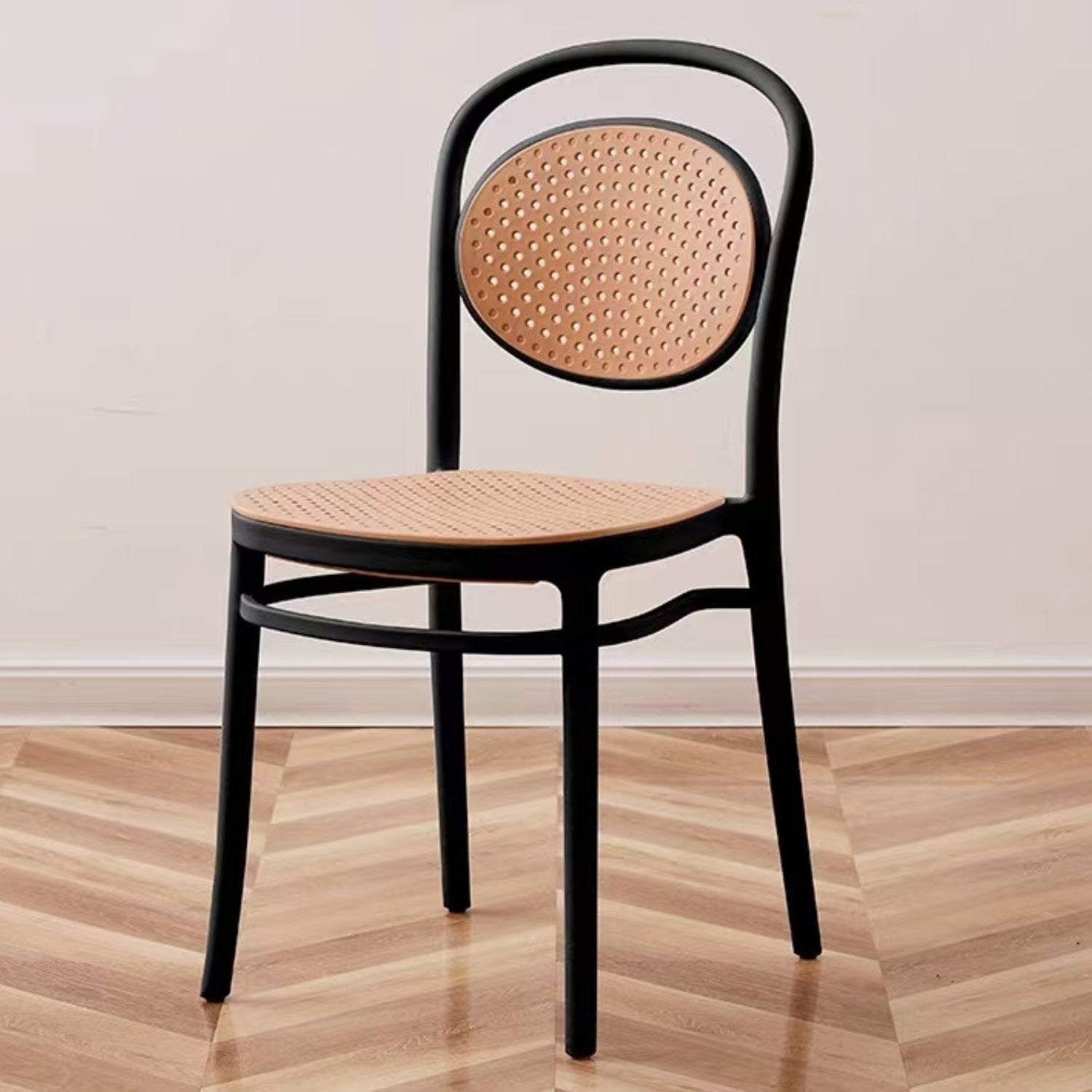 BUYBUY Sedia Arredamento da Interno Trieste Colore Nero TRS001B