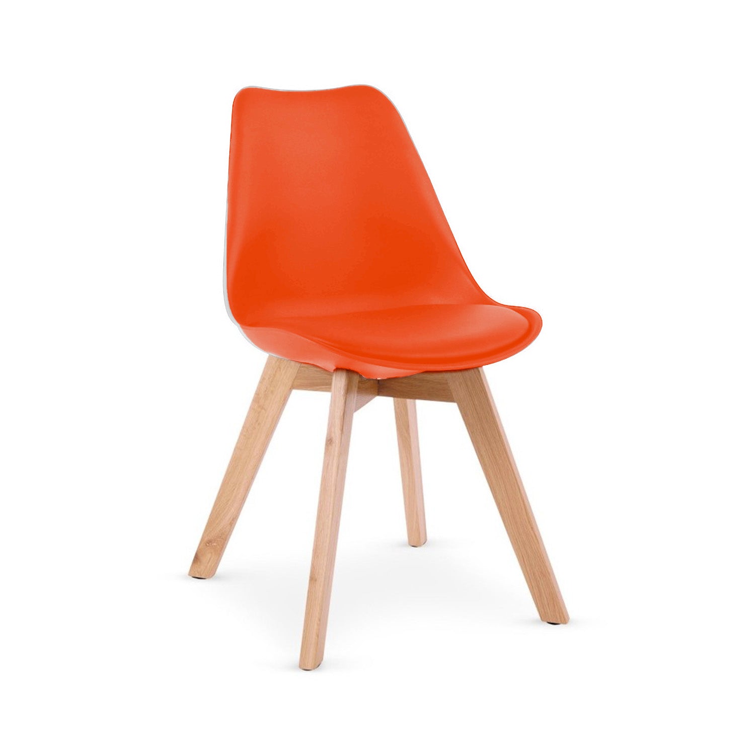 BUYBUY KIT 8 SEDIE GENOVA ARANCIONE