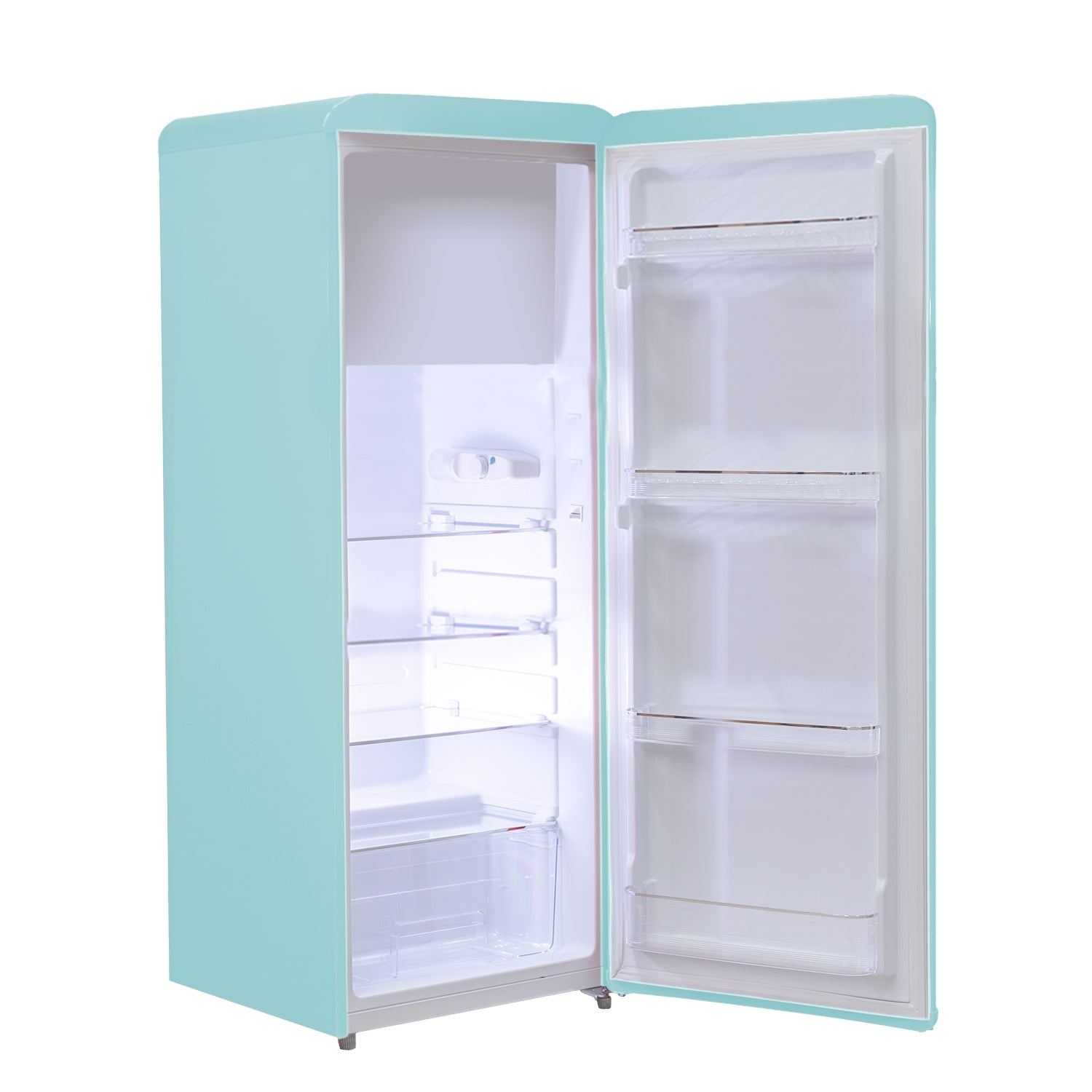 PYRAMIDEA Frigorifero Singola Porta Ventilato 240 Litri Colore Azzurro MAMBO2401LB