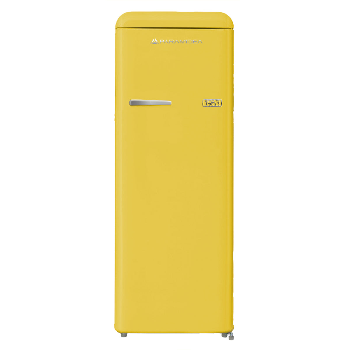 PYRAMIDEA Frigorifero Singola Porta Ventilato 240 Litri Colore Giallo MAMBO2401Y
