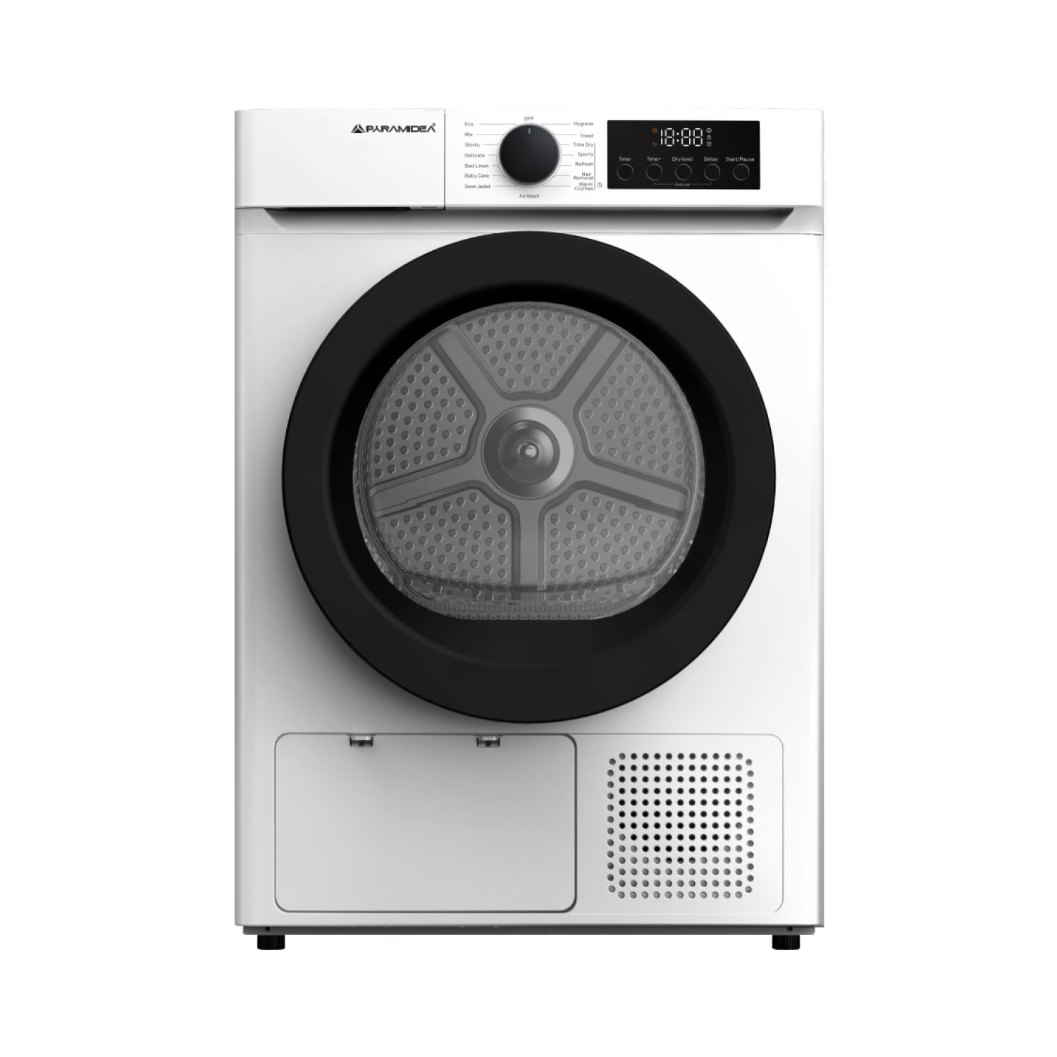 PYRAMIDEA Asciugatrice Capacità 8 kg Classe Energetica E Colore Bianco DRM008W