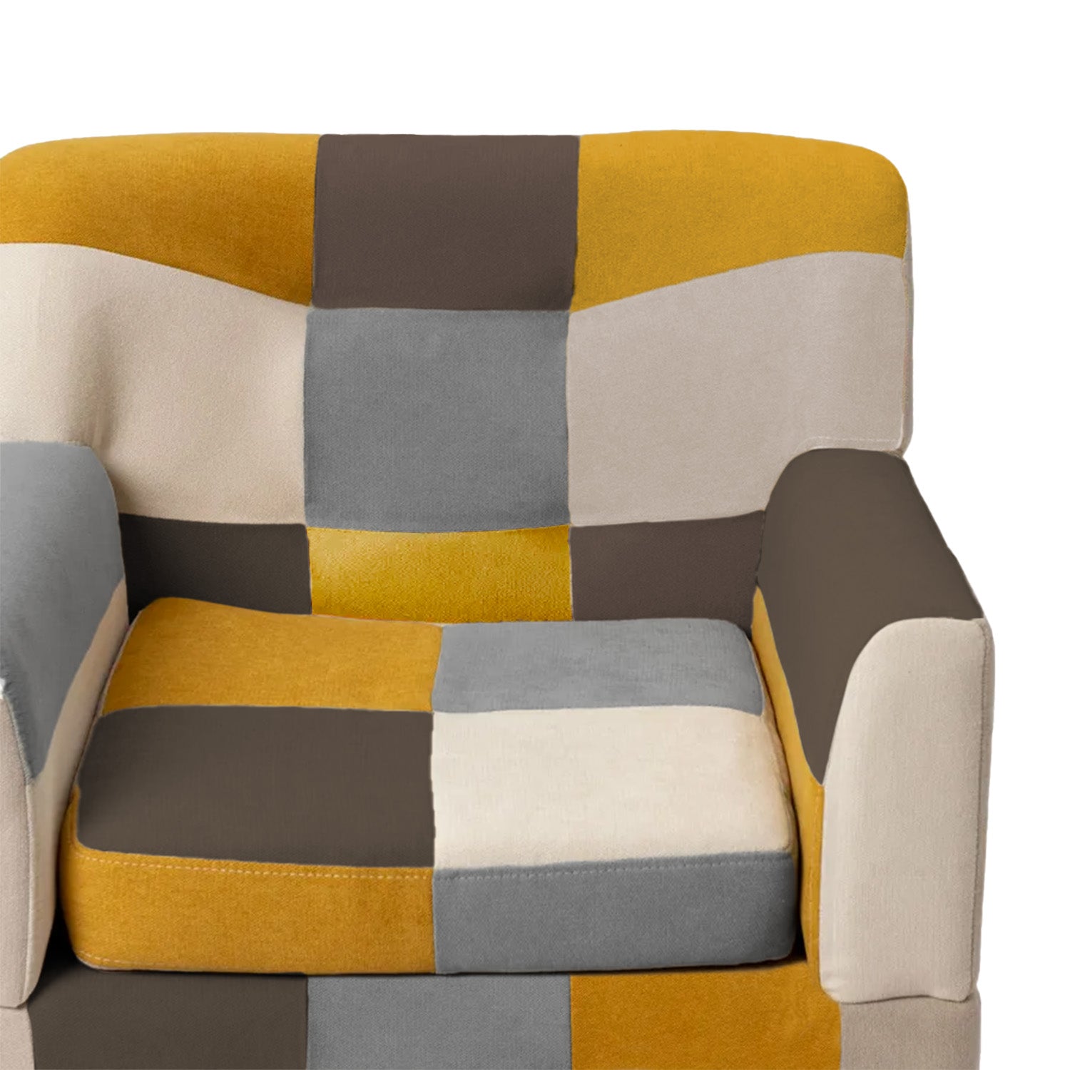 buybuy Divano Monoposto Modello Autunno Rivestimento Stoffa Stile Patchwork AUT75