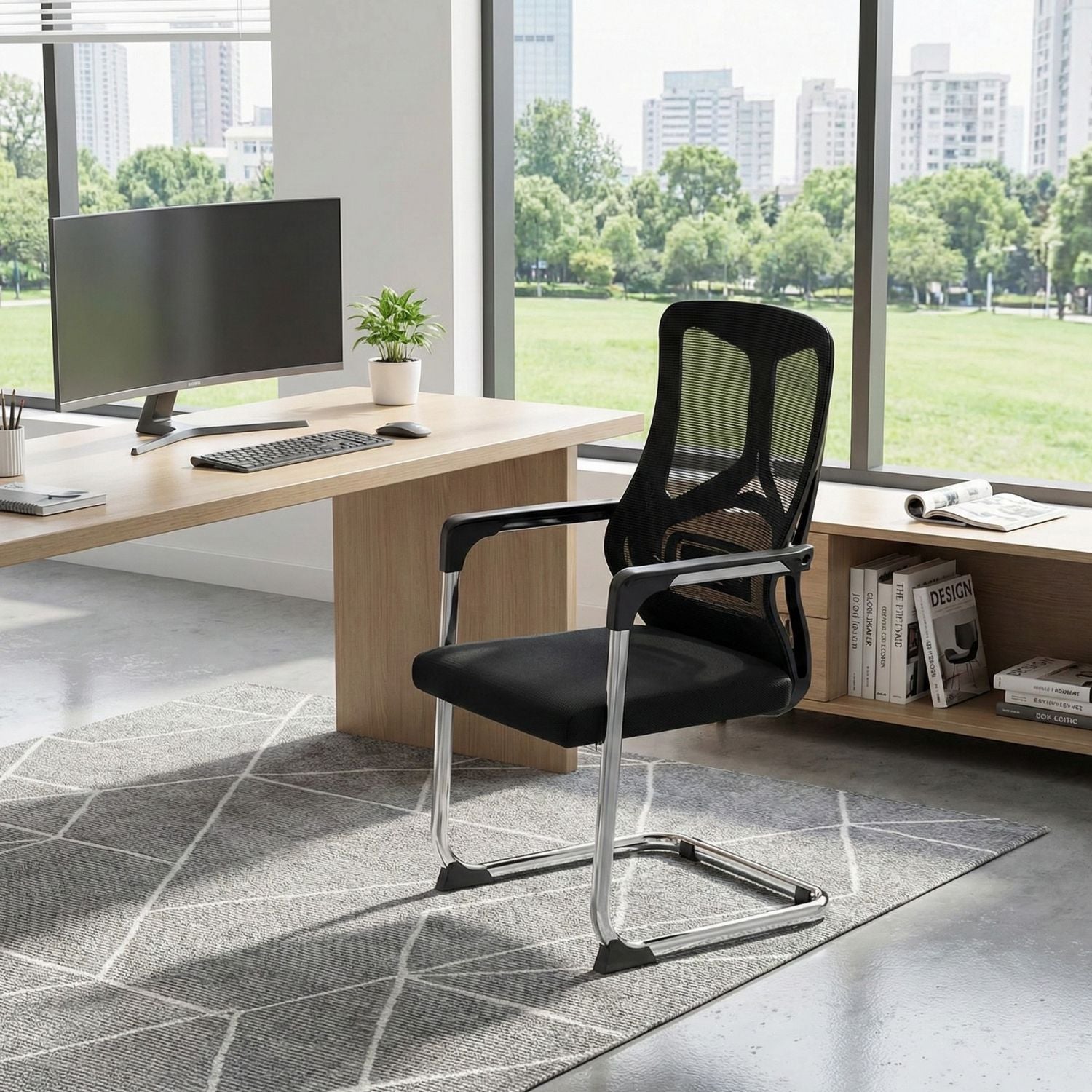buybuy Sedia da Ufficio Professionale Colore Nero OC12B