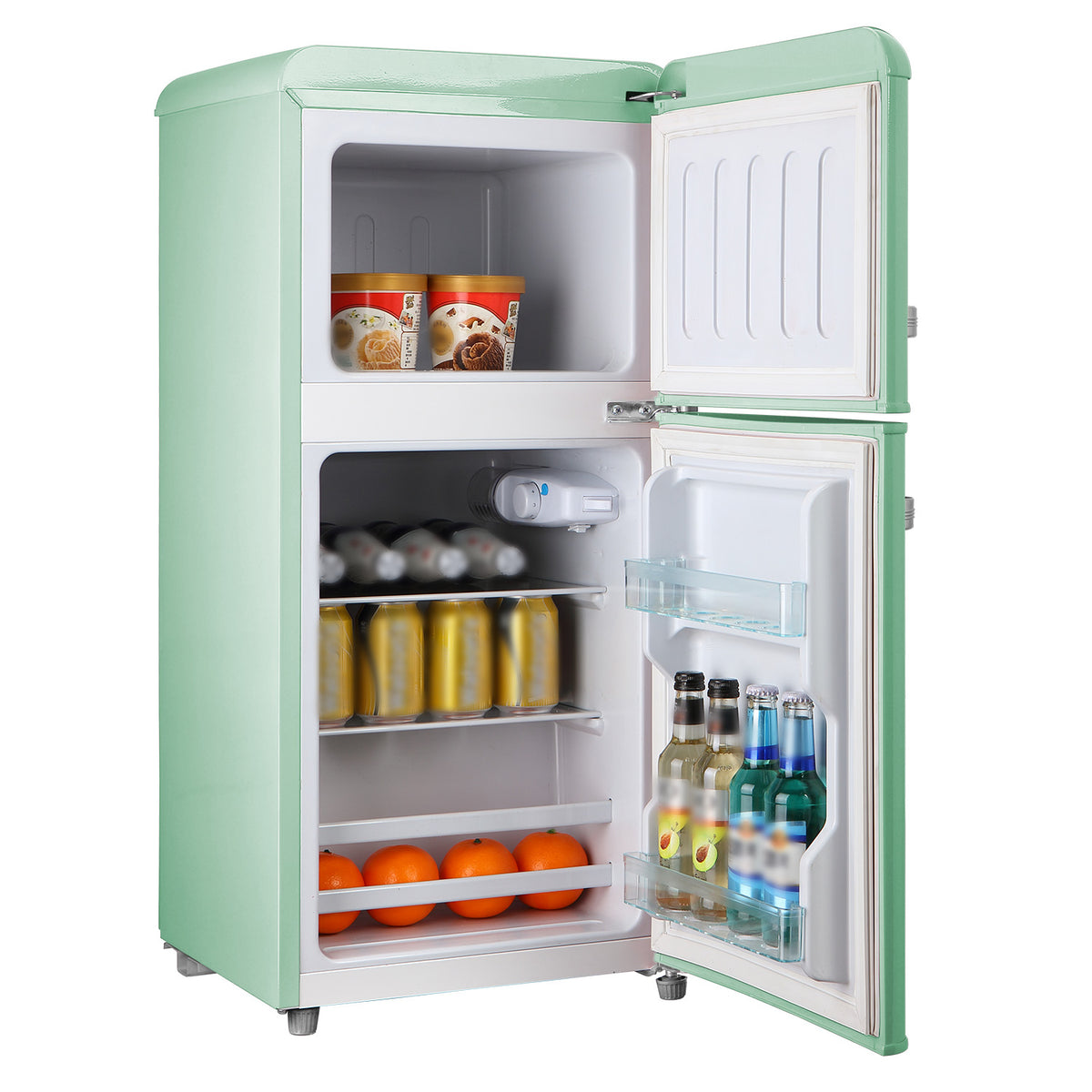 Pyramidea Frigo Retrò 100 litri lordi Color Verde MAMBO105G