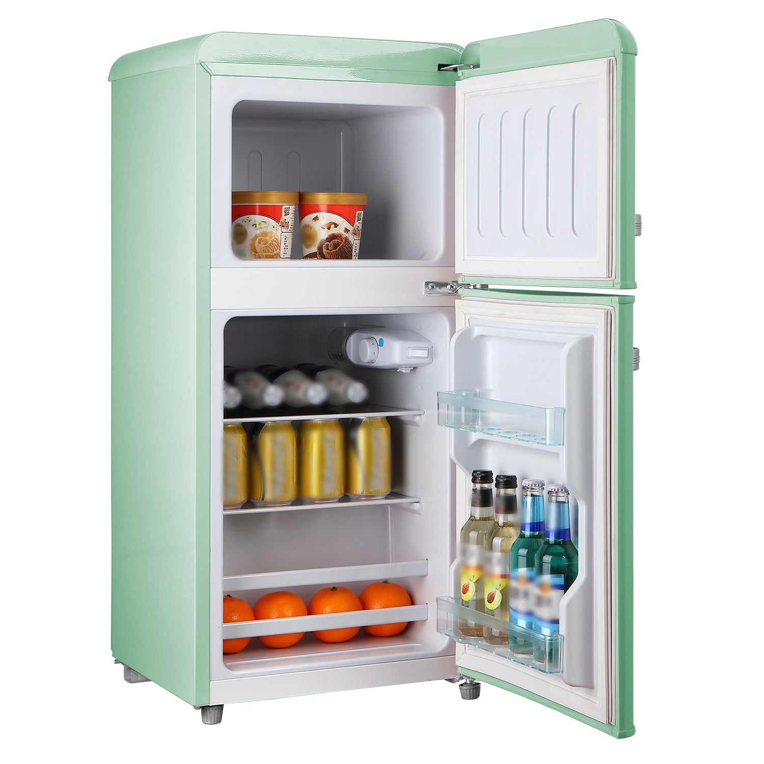 Pyramidea Frigo Retrò 100 litri lordi Color Verde MAMBO105G