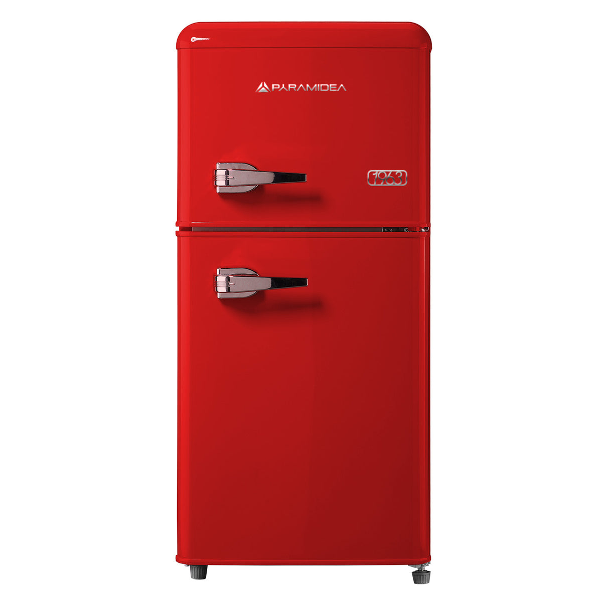 Pyramidea Frigo Retrò 100 litri lordi Color Rosso MAMBO105R