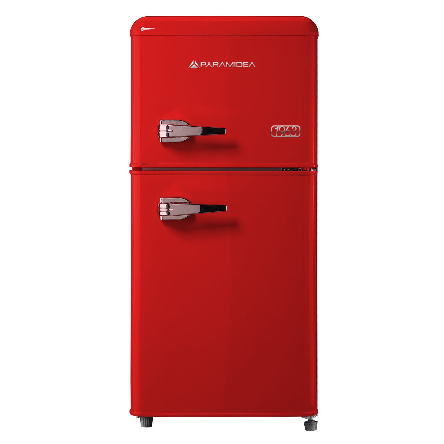 Pyramidea Frigo Retrò 100 litri lordi Color Rosso MAMBO105R