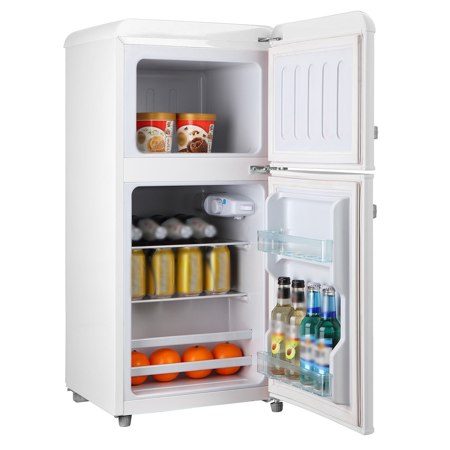 Pyramidea Frigo Retrò 100 litri lordi Color Bianco MAMBO105W