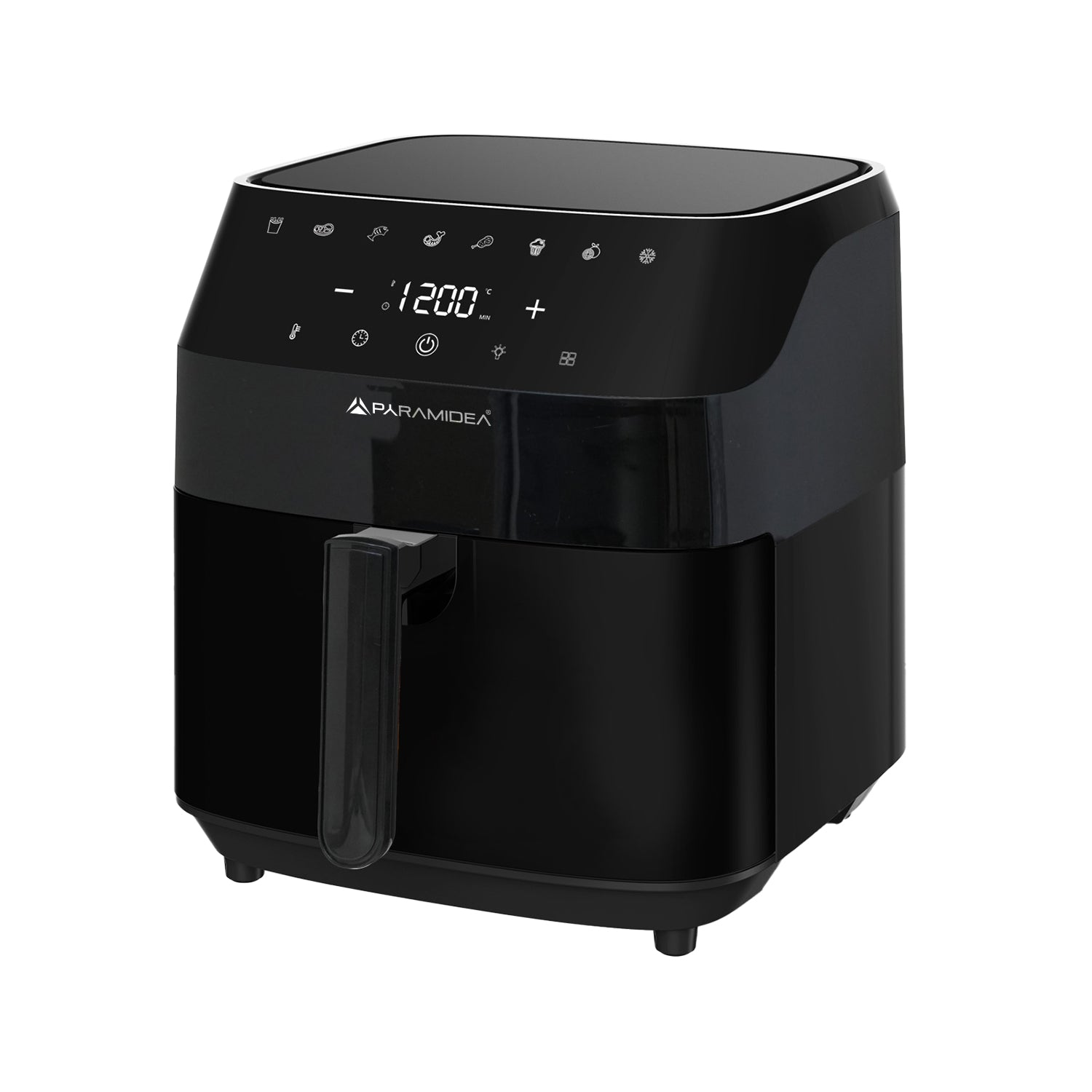 Pyramidea Friggitrice ad Aria Digitale Colore Nero 8 Litri AF816B