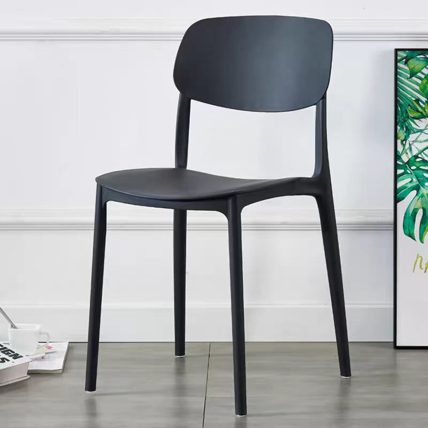 buybuy Sedia Catania Colore Nero CTN01B