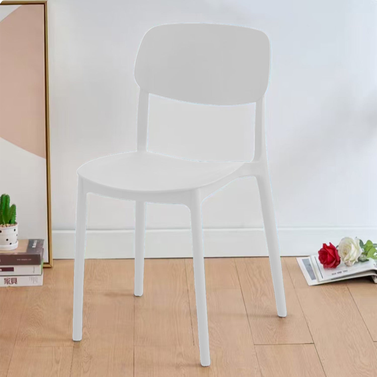 buybuy Sedia Catania Colore Bianco CTN02W