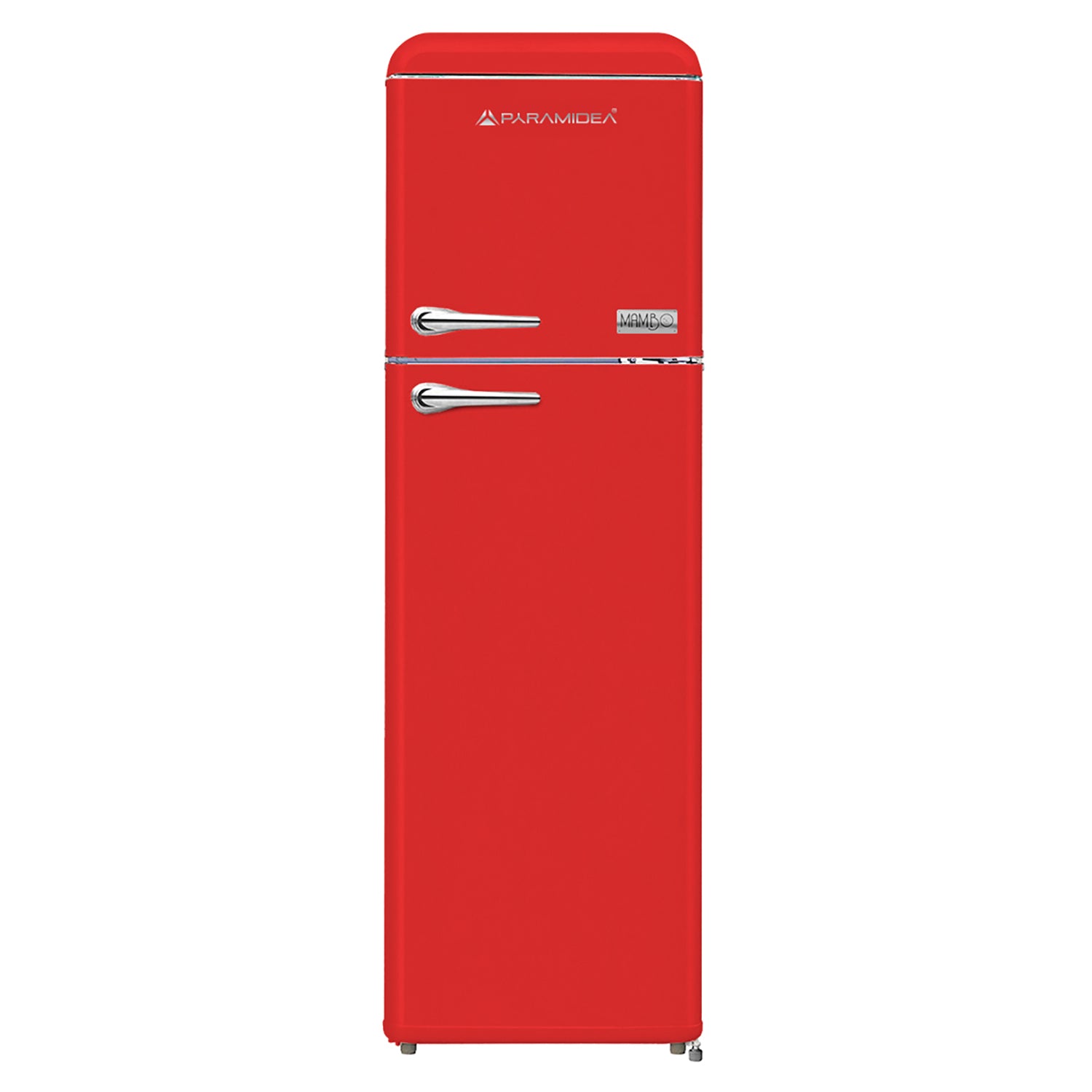 PYRAMIDEA Frigorifero Doppia Porta Mambo Colore Rosso Capacità Totale 280 L Classe Energetica E MAMBO289R
