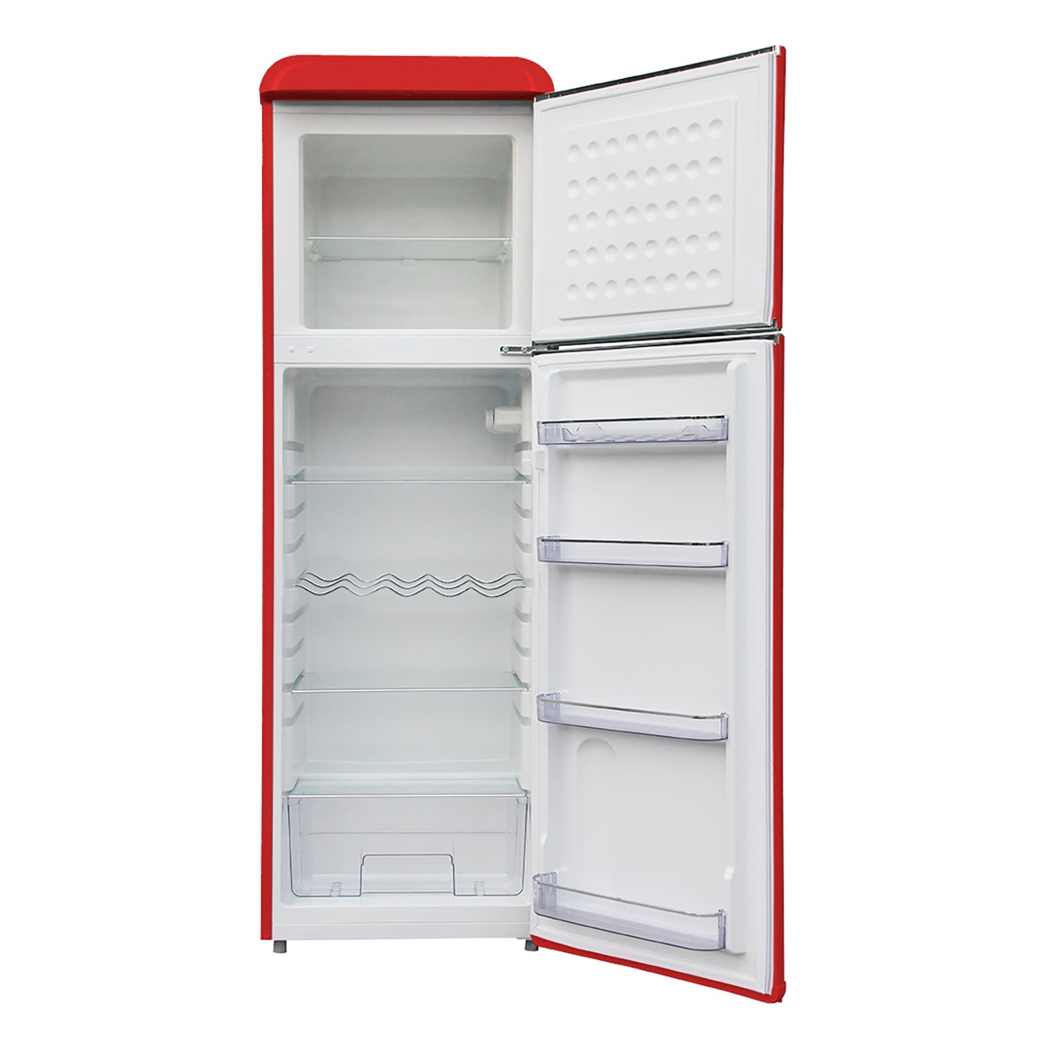 PYRAMIDEA Frigorifero Doppia Porta Mambo Colore Rosso Capacità Totale 280 L Classe Energetica E MAMBO289R