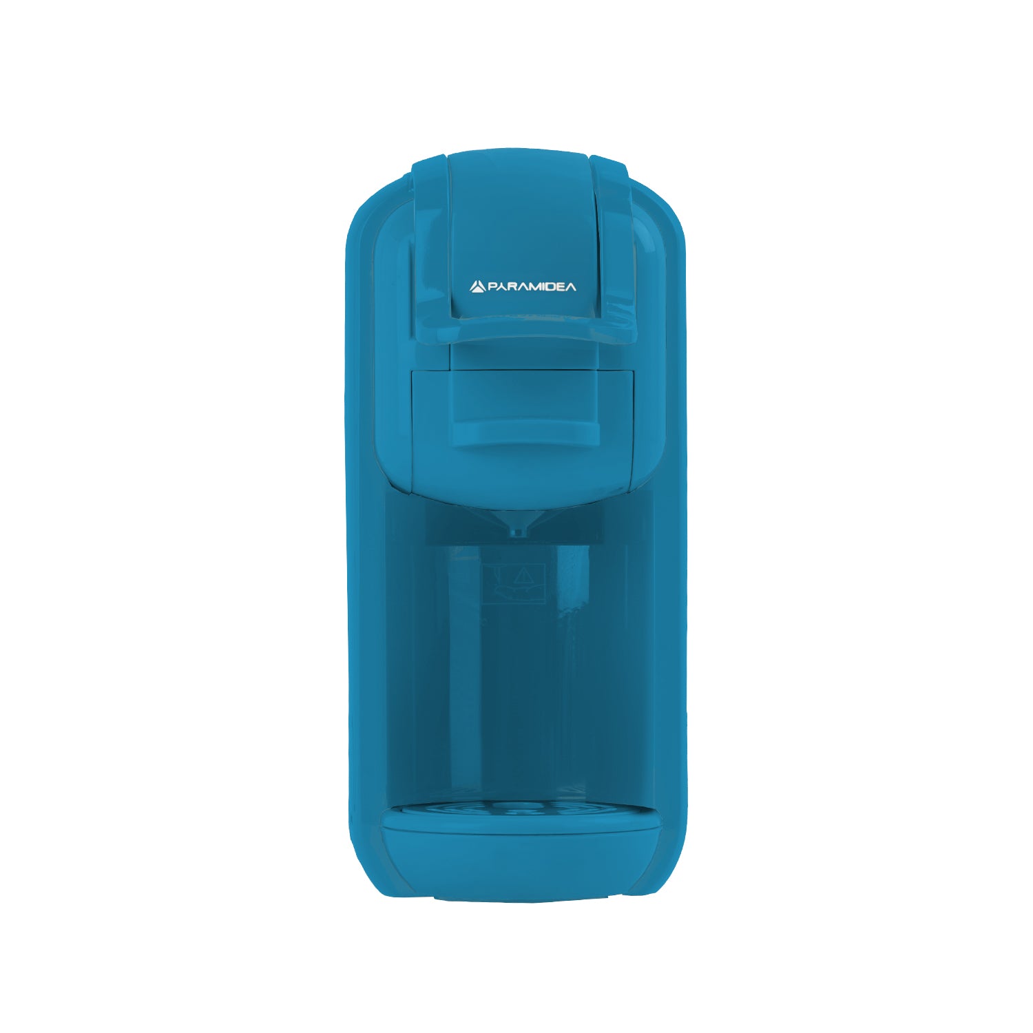 PYRAMIDEA Macchina per Caffè 3 in 1 Compatibile Nespresso Dolcegusto e Cialde Bevande Fredde da 0,6L Blu