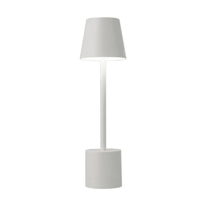PYRAMIDEA Lampada Bianca da Tavolo Senza Fili Ricaricabile con Presa USB, 3 Luci Led Diversa Intensità LRP11B…