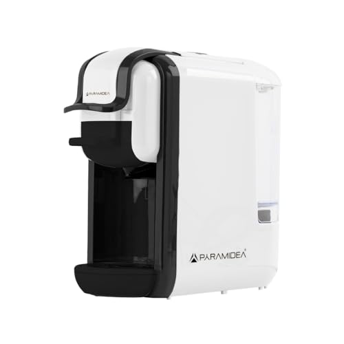 PYRAMIDEA Macchina per Caffè  3 in 1 Nespresso Dolcegusto e Cialde da 0,6L Bianco