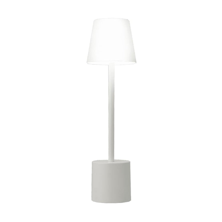 PYRAMIDEA Lampada Acrilica da Tavolo Senza Fili Ricaricabile con Presa USB, 3 Luci Led Diversa Intensità LRP09AC