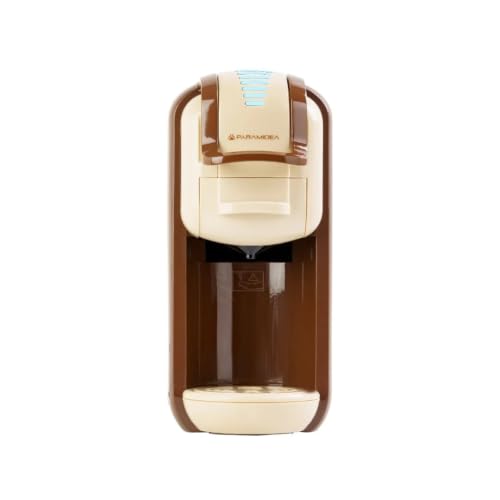 PYRAMIDEA Macchina per Caffè 3 in 1 Digitale Compatibile con Nespresso Dolcegusto e Cialde Bevande Fredde da 0,6L Caffè Latte ICP311CMPLUS