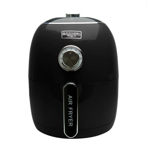 PYRAMIDEA Friggitrice ad Aria Capacità 4L Potenza 1400 W Colore Nero