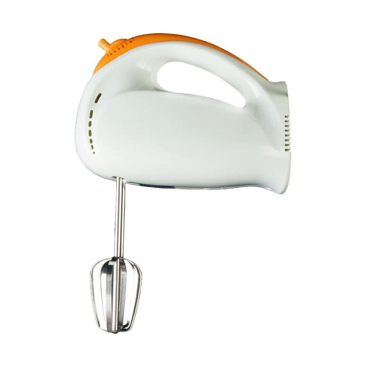 Sbattitore 200 Watt 5 Velocità Turbo Con Base Piatta Arancio MIC305A