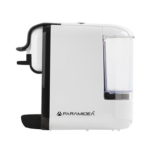 PYRAMIDEA Macchina per Caffè  3 in 1 Compatibile Nespresso Dolcegusto e Cialde Bevande Fredde da 0,6L Bianco