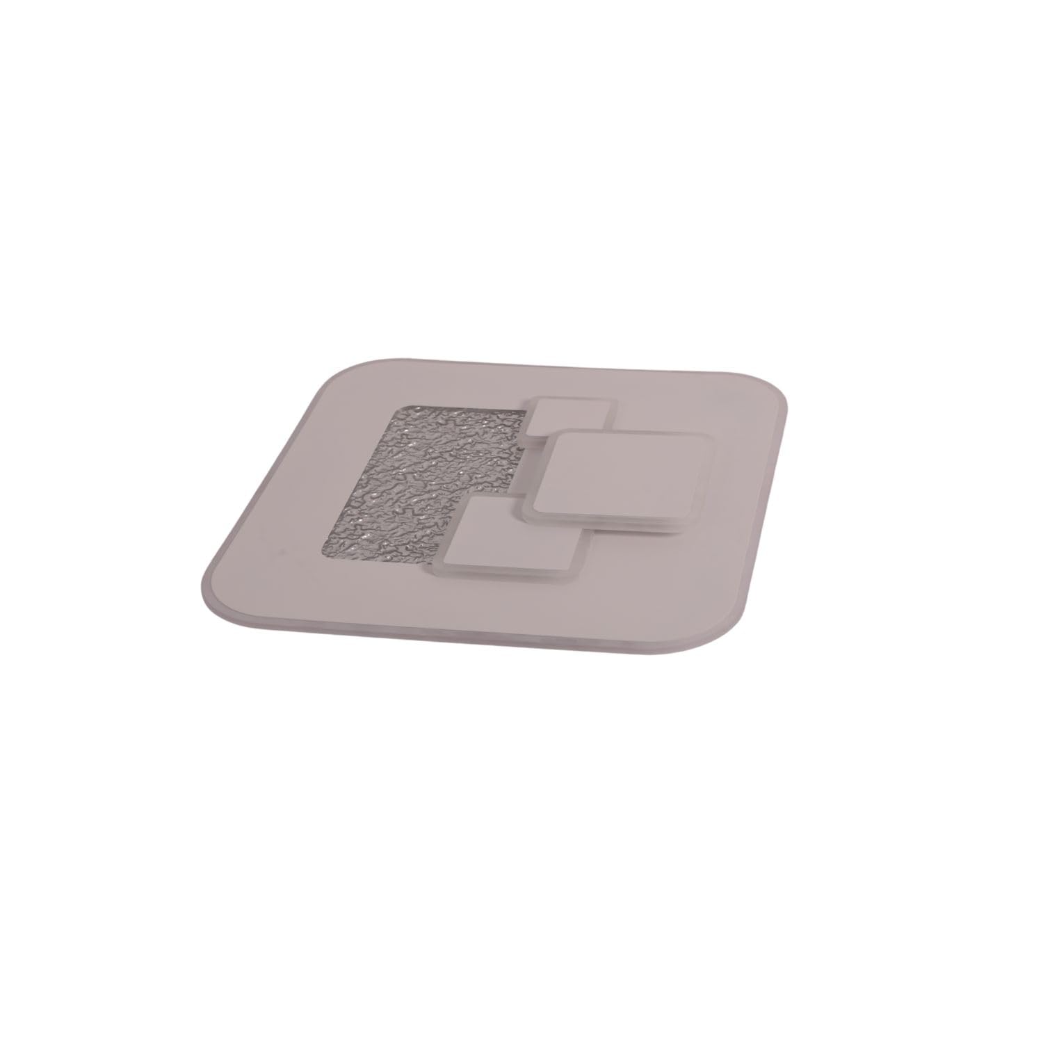 BUYBUY Lampadario LED 60W, Telecomando 2.4G, Luce Regolabile 2200lm BBLED002