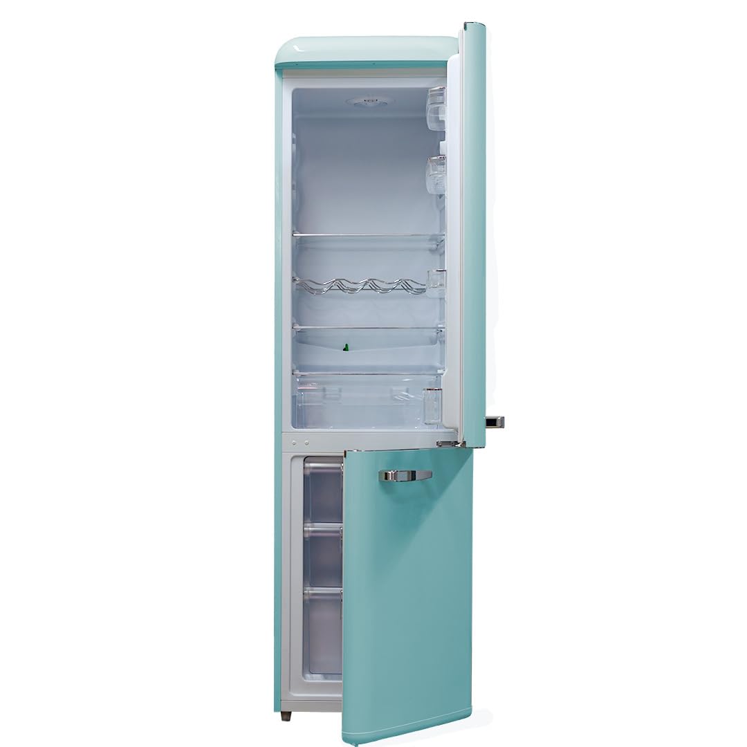 PYRAMIDEA Frigorifero Combinato Mambo Colore Azzurro Capacità Totale 300 L MAMBO309LB