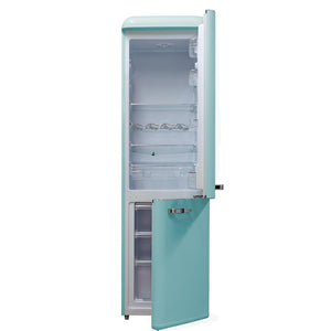PYRAMIDEA Frigorifero Combinato Mambo Colore Azzurro Capacità Totale 300 L MAMBO309LB